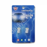 Светодиод Т10 -  8SMD  1210 белый (блистер,2шт) 1/1000_