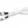 Дата-кабель универ. USB--Type-C, 1м, 3А, Borofone белый BX84