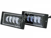 Противотум. фары диодные, CSP 1860, 7 линз, 6000К, 1 реж., ALEON AL-10W-7, LADA (2110, 2112, 2114, 2