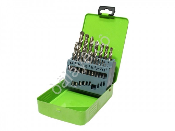 Набор свёрл по металлу 19шт. d1-10/шаг 0,5мм