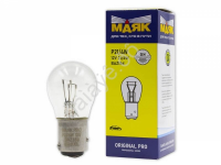Лампа МАЯК ORIGINAL PRO А 12V 21W/4  BAZ15d (смещ.цоколь)/10