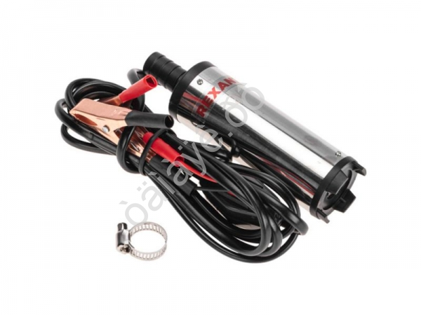 Насос перекачки топлива погружной 12В, 12,5л/мин, без фильтра, 38мм REXANT