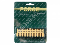 F21012Т 1/4" Набор бит TORX с отвер. Т7-Т40 10 пр.  1/25