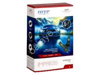 Светодиодные лампы MTF Light серия IMPRESS, H7, 12V, 21W, 2100LM, 6000K,(размер штатн. лампы), к-кт.