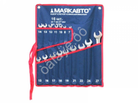 Набор комбинир. ключей 16пр.(7-27мм) в сумке МАЯКАВТО™ 1/ _