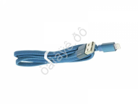 Дата-кабель универ.  для APPLE Lightning  М5  (3Ам 5-9V) тканевый плоский