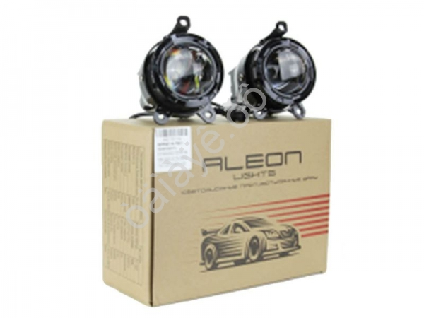 Противотум. фары диодные, CSP 3570, 1 линза, 6000К, 1 реж., ALEON AL-70W-1,для а/м Lada Priora 1, VAZ-21230