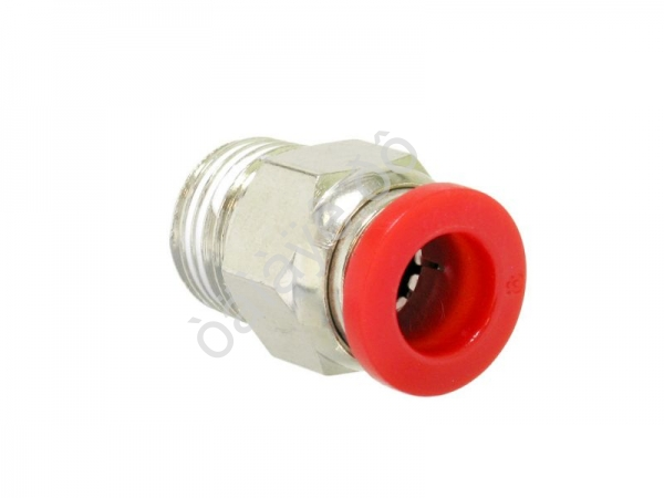 Фитинг пластик PU 1/4 х 8 mm наруж. резьба