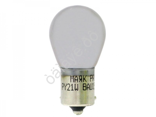 Лампа МАЯК ORIGINAL PRO PY21W 12V BAU15s Silver Vision
