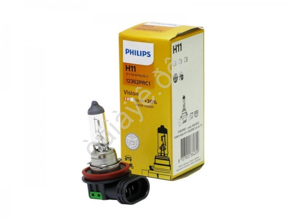 Лампа PHILIPS H11 +30% 12V55W РХ26d /10