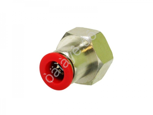 Фитинг цанговый прямой PU 1/2 х 10 mm внутр. резьба