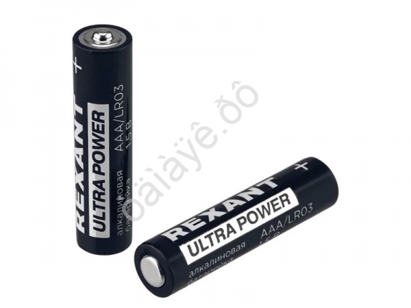 Батарейки алкалиновые ультра AAA/LR03 REXANT (бл. 2шт) /2