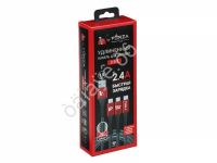 Дата-кабель универ. 3в1, Lightning, MicroUSB, Type-C, 1.5м 2А FORZA