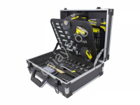 Набор инструментов 91пр. 1/4" 3/8" (6гр)(4.5-19мм),в аллюм. чемодане WMC TOOLS