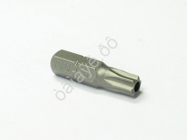 F1272530 1/4" Бита TORX T30 L=25mm с отверстием /10 F1272530 1/4" Бита TORX T30 L=25mm с отверстием /10