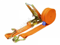 Стяжка груза шир. ленты  75мм, длиной 8м, с храп. механизмом МАЯКАВТО™ полипропилен /1/2