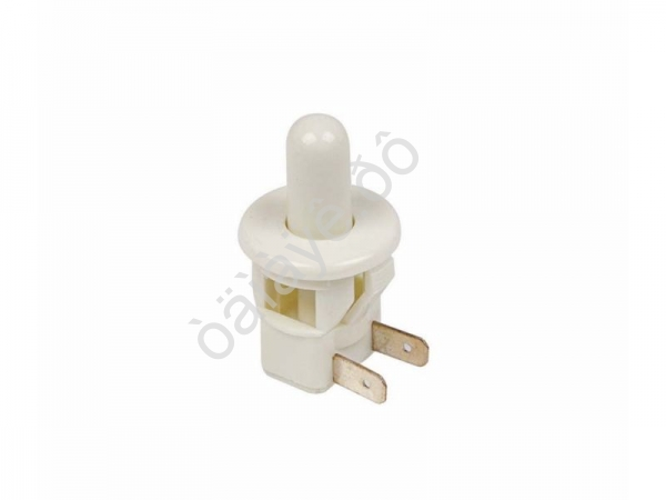 Кнопка 250V 2.5А (2с) ON-(OFF) Б/Фикс белый (PBS-19С) (мебельная) REXANT
