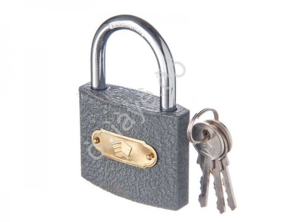 Замок навесной серый 366 60мм