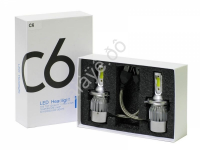 Светодиод 12-32V С6 H4 18W 5000K Светодиод 12-32V С6 H4 18W 5000K