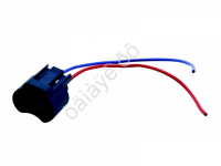 Колодка монтажная для автоламп HB3 P20d 9005 Plastic с проводом AVY-0019/10