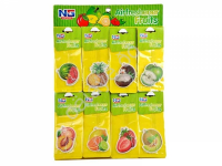 Освежитель воздуха "NEW GALAXY" бумажный "Фрукты", лист 80 шт