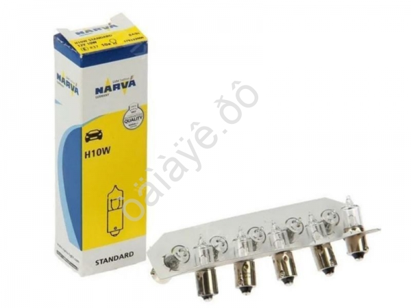 Лампа Narva H10W (BA9s) 10w (галогенка на габ.) 12v - 17833 NARVA Лампа Narva H10W (BA9s) 10w (галогенка на габ.) 12v - 17833 NARVA