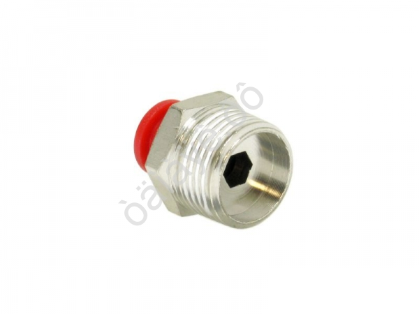 Фитинг цанговый прямой PU 3/8 х 6 mm наруж. резьба