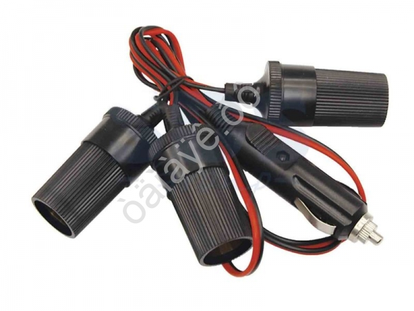 Удлинитель гнезда прикуриват.REXANT 3гн. /1/10/100