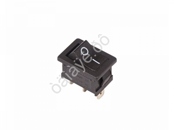 Переключатель 250V 6A (3c) ON-ON черный Mini (RWB-202, SC-768)1/10