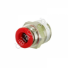 Фитинг цанговый прямой PU 3/8 х 8 mm наруж. резьба Фитинг цанговый прямой PU 3/8 х 8 mm наруж. резьба