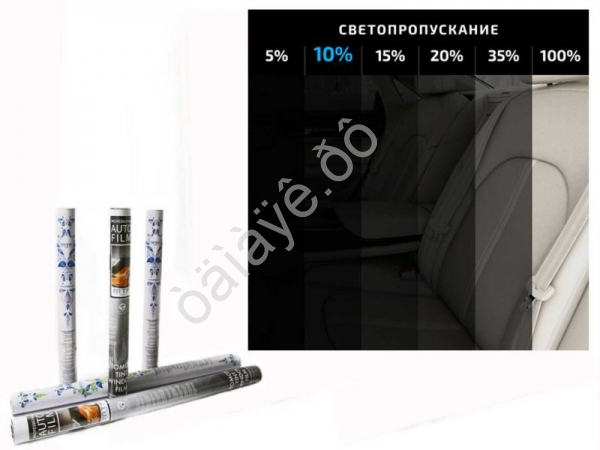 Плёнка тонировочная MTF "Америка" 10% (0.5м х 3м) /1/30 Плёнка тонировочная MTF "Америка" 10% (0.5м х 3м) /1/30