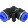 Фитинг пластик PU угловой 8 х 8 mm Фитинг пластик PU угловой 8 х 8 mm