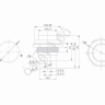 Выключатель-кнопка металл 250V 2А (2с) OFF-(ON) Ø16.2 белая (RWD-306) REXANT