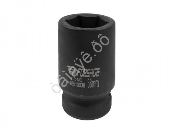Головка ударная глубокая 1", 38мм (6гр.) Forsage
