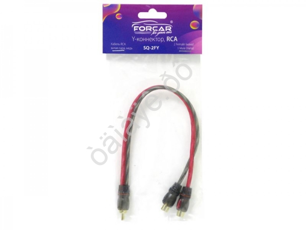 Кабель межблочный разветвитель FORCAR SQ 2FY (2мама-1папа)