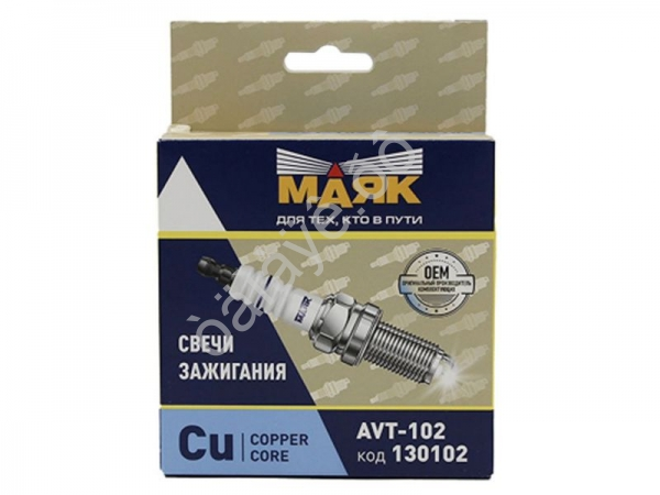 Свечи зажигания для а/м  LADA дв.11182  Largus / Granta / Vesta 1.6 (LZKAR7B-11) Cu copper core (1.6