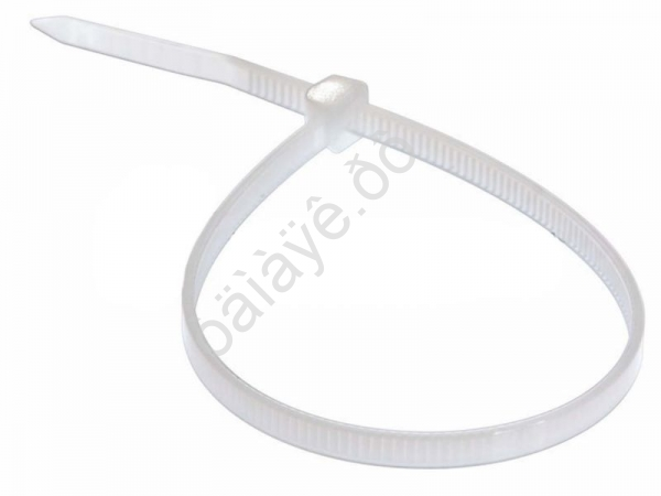 Хомут пластиковый   5х400  МТ, белый 1уп/100шт /1/100_