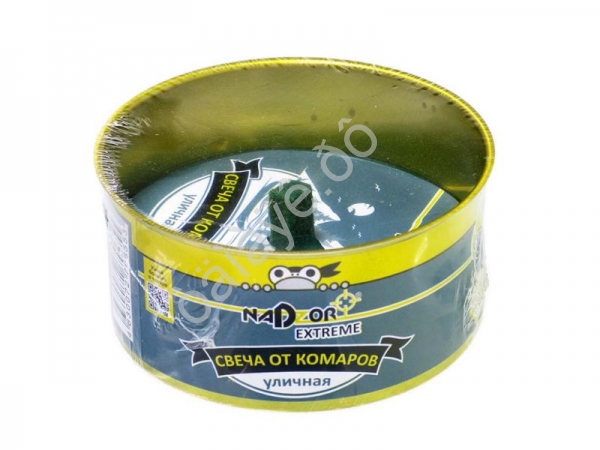Репеллент "NADZOR" свеча Антимоскитная 6 часов SVCHEX1, /1/36
