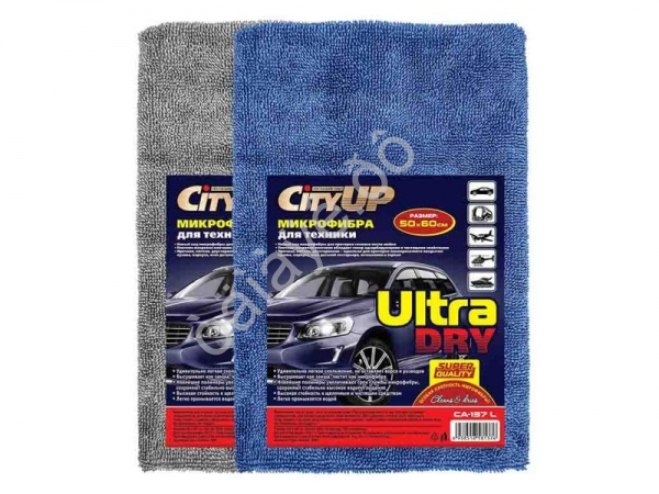 Салфетка Микро-Фибра СА-137 L для техники, 50*60/1/50