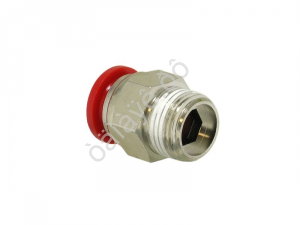 Фитинг цанговый прямой PU 3/8 х 12 mm наруж. резьба