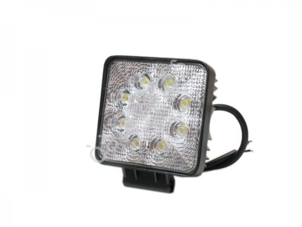 Фара светодиод. дополнит.  8 Cree smd 24 Вт, 10-30 В, квадратн. дл.110мм 1/20_
