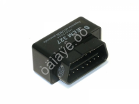 Тестер диагностический OBD2 Bluetooth ELM 327 (прошивка 1.5 черный)