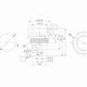Выключатель-кнопка металл 250V 2А (2с) OFF-(ON) Ø16.2 зеленая (RWD-306) REXANT