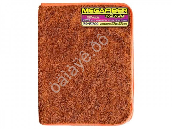 Салфетка Микро-Фибра СА-138 M MEGAFIBER 40*40/1/6/120