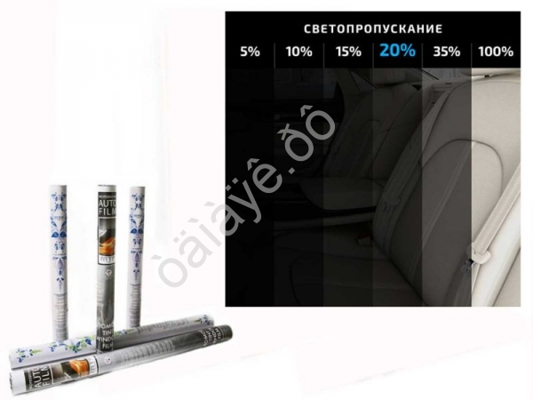Плёнка тонировочная MTF "Америка" 20% (0.5м х 3м) /1/30 Плёнка тонировочная MTF "Америка" 20% (0.5м х 3м) /1/30