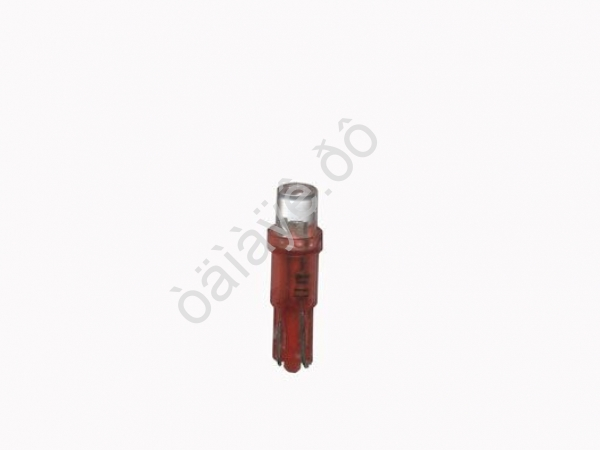 Светодиод 12V T 5 W2,0x4,6D RED "Маяк" /10