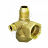 Обратный клапан для облегчения запуска М1/2-П3/8 латунь