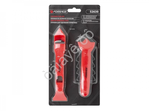 Набор пластиковых скребков для удаления герметика 2пр, в блистере Forsage