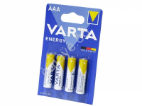 Батарейки  VARTA  ААА R03 ENERGY  4/40