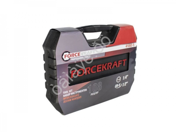 Набор инструментов 108пр. Profi 1/2",1/4" (6гр.)(4-32мм) FORCEKRAFT